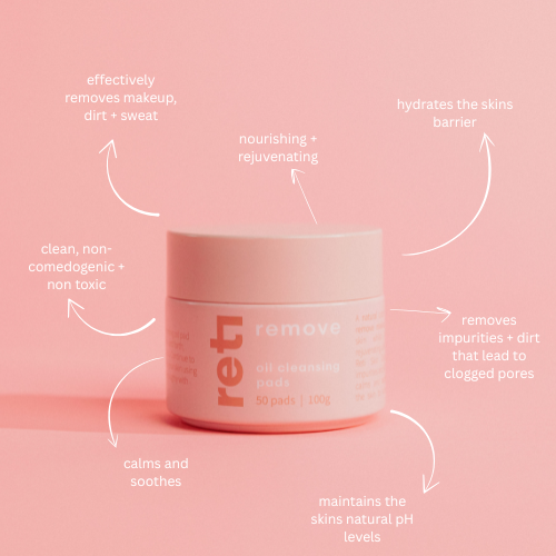 Reti Skin Remove Cleansing Oil Pads – oil cleanser NZ