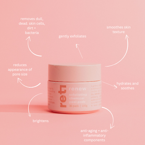 Reti Skin Renew Chemical Peel Pads - chemical peel nz