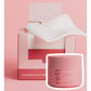 Oil Cleansing pads and disposable face towels in pink packaging for Reti Skin